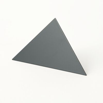 Geometrischer Fotoclip - Grau - Dreieck