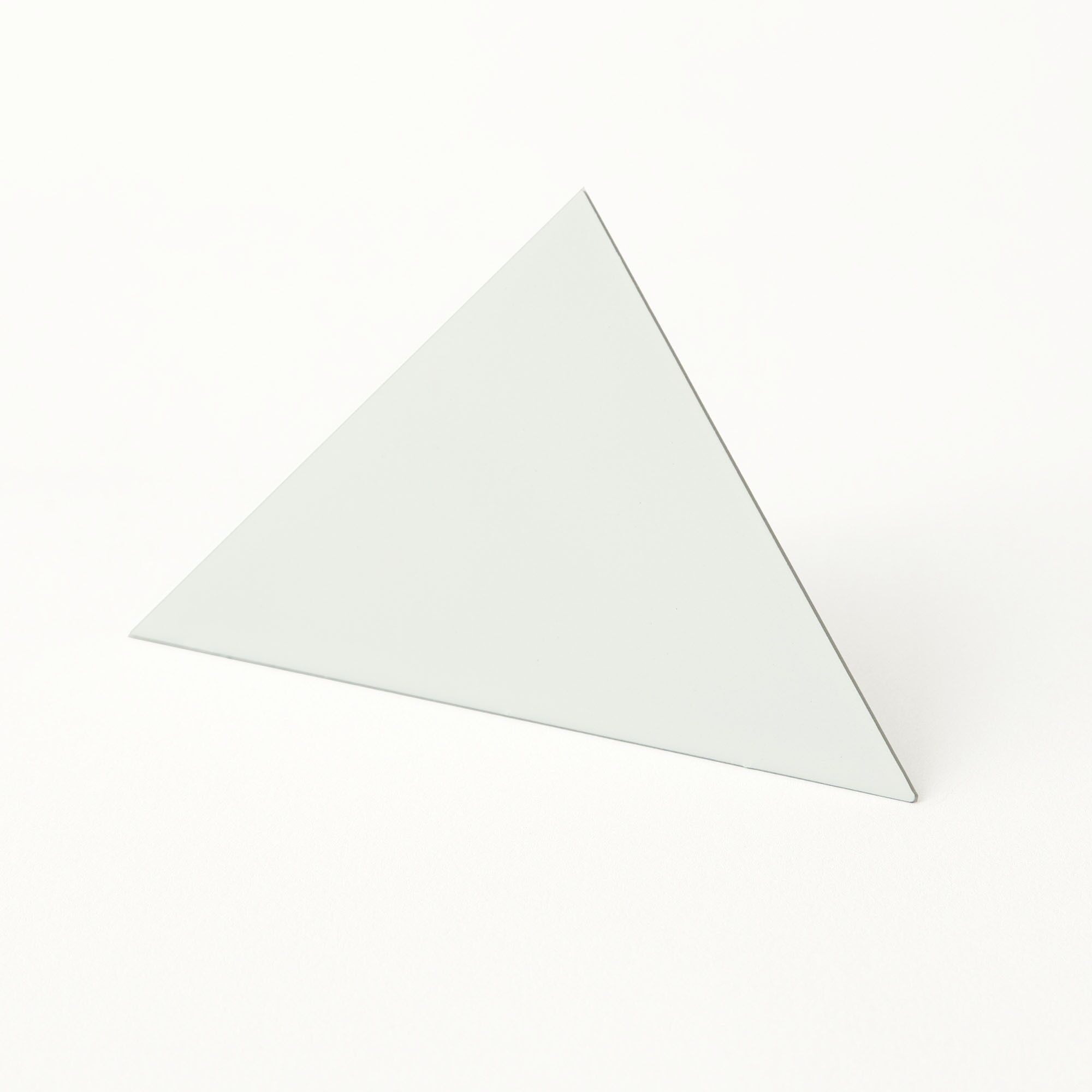 Clip per foto geometrica - bianca - triangolo