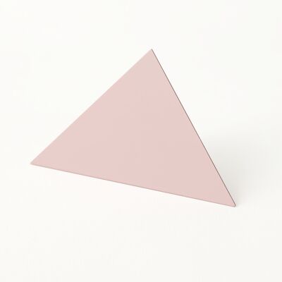 Geometrischer Fotoclip - Rosa - Dreieck