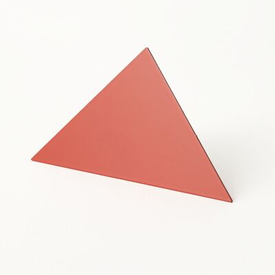 Geometrischer Fotoclip - Rot - Dreieck
