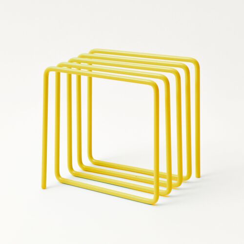 Magazine Rack - Yellow