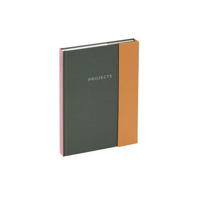 Cuaderno A5 con esquinas adhesivas - Proyectos