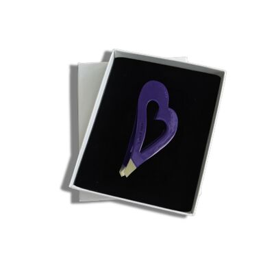 Juvel Heart Tweezer Purple