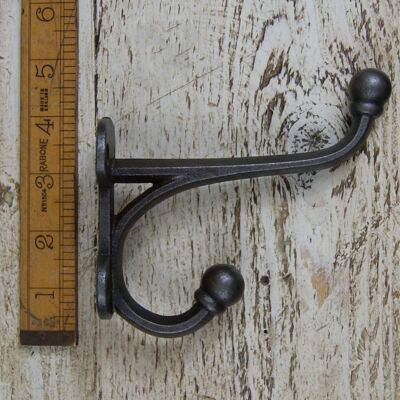 Hall Stand Hat & Coat Hook Cast (Heavy) Antique Iron (431)