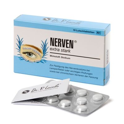 "Nerves extra strong" tablets