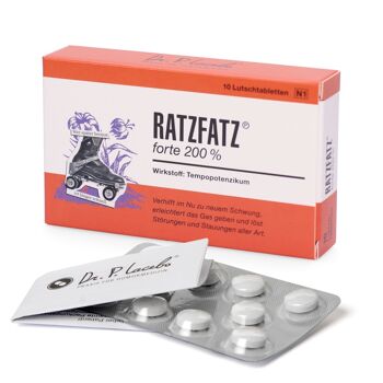 Comprimés "Ratzfatz forte 200%"