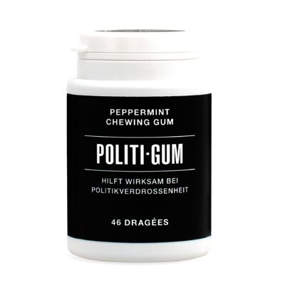 "Politi Gum" chewing gum