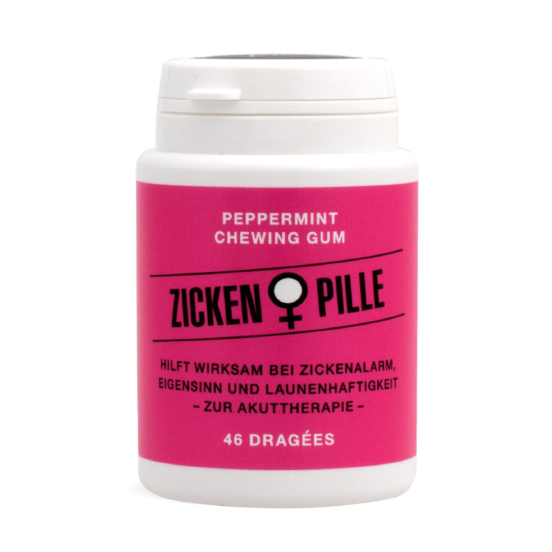 goma de mascar "píldora de perra"