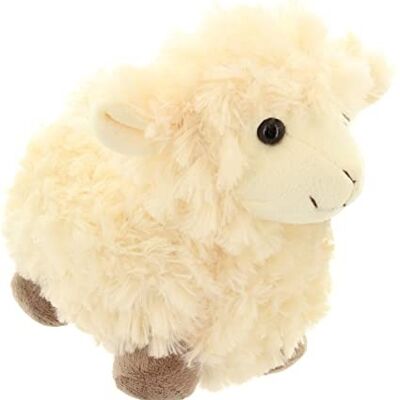Oveja de peluche suave de pie 'Sharon & Sally', juguete para niños o decoración de guardería, en dos tamaños, gran regalo para los amantes de las ovejas - Oveja pequeña