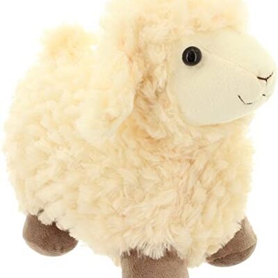 Jouet pour enfant ou décoration de chambre d'enfant Mouton 'Sharon & Sally' en peluche, en deux tailles, excellent cadeau pour les amoureux des moutons - Grand Mouton