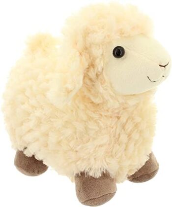 Jouet pour enfant ou décoration de chambre d'enfant Mouton 'Sharon & Sally' en peluche, en deux tailles, excellent cadeau pour les amoureux des moutons - Grand Mouton 1