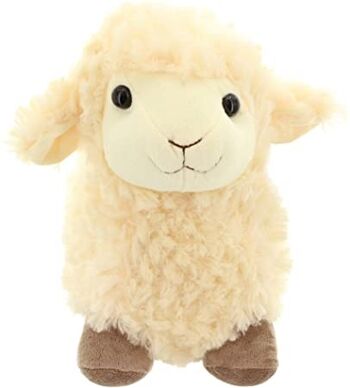 Jouet pour enfant ou décoration de chambre d'enfant Mouton 'Sharon & Sally' en peluche, en deux tailles, excellent cadeau pour les amoureux des moutons - Grand Mouton 4