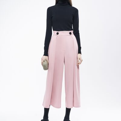 PANTALON ROSE PALAZZO