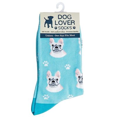 Französische Bulldoggen-Socken für Damen, Einheitsgröße, hochwertige Baumwollmischung, Geschenk für Frenchie-Hundeliebhaber
