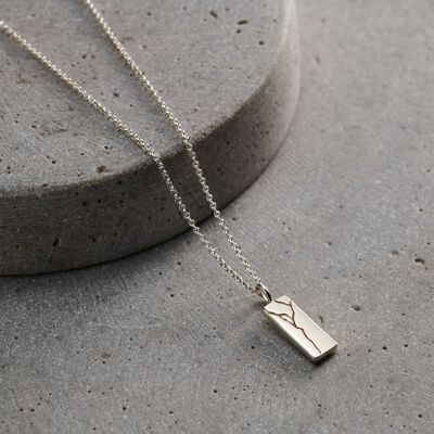 Kintsugi Tag Necklace