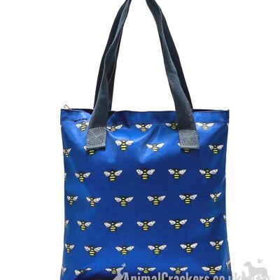 BEE DESIGN Tote Shopping Bag, Beekeeper or Bee lover gift