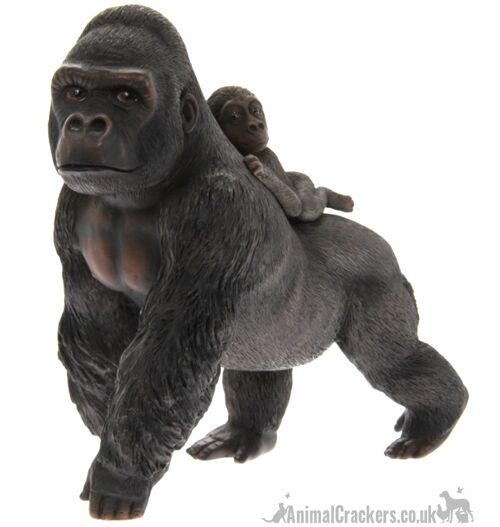 Gorilla with Baby ornament, from the 'Out of Africa & Asia' range