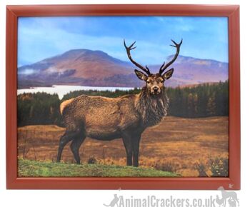 Coussin rembourré Leonardo Stag Lap Tray, excellent cadeau pour les amoureux de Stag & Deer 2