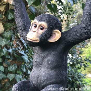 44 cm corde balançant Singe Escalade jardin ornement décoration chimpanzé amant cadeau 2