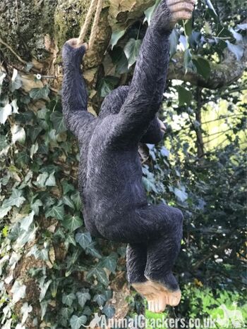 44 cm corde balançant Singe Escalade jardin ornement décoration chimpanzé amant cadeau 5