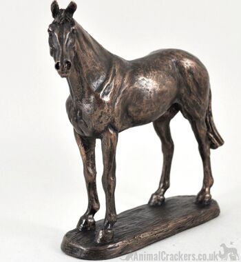 Ascot Andy' par Harriet Glen cheval de bronze sculpture figurine cheval ornement 2