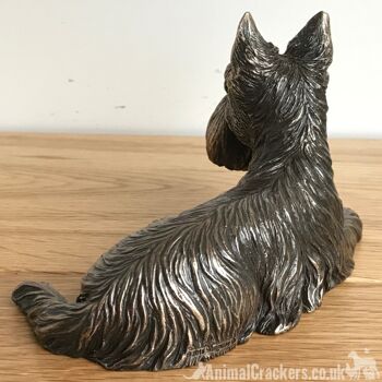 Bronze Scottish Terrier Beauchamp sculpture ornement figurine Scottie amant 4