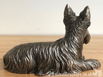 Bronze Scottish Terrier Beauchamp sculpture ornement figurine Scottie amant 5