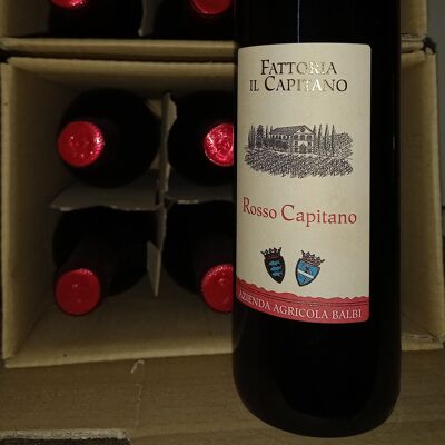 Toskanischer IGT-Rotwein „Rosso Capitano“
