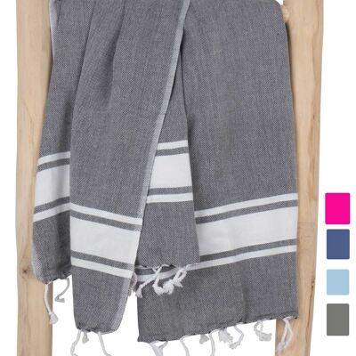 Hammam towel SOL - XL - Dark grey