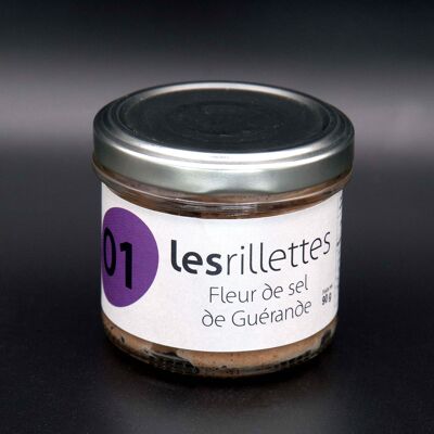 Rillettes de porc FLEUR DE SEL DE GUERANDE