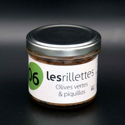 Rillettes de porc OLIVES VERTES & PIQUILLOS