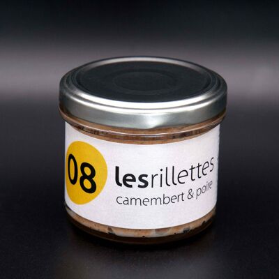 Rillettes de porc CAMEMBERT & POIRE