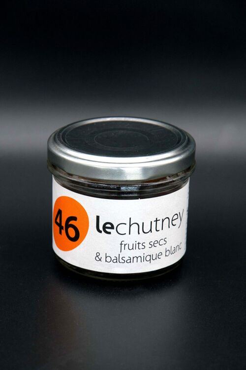 CHUTNEY DE FRUITS SECS & BALSAMIQUE BLANC