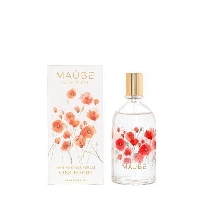 Eau de Toilette Coquelicot Jardins d’aquarelle