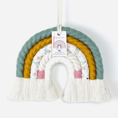 Rainbow Macrame Hanging Decoration