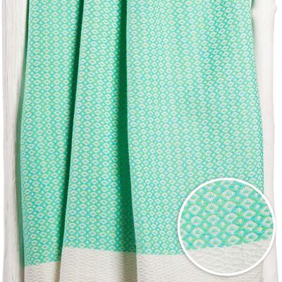 Hammam towel DIAMOND - 95x190 cm - Lime
