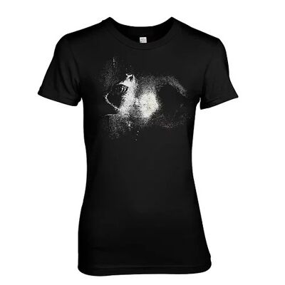 Blue Ray T-Shirts Shark Attack Cool Screen Printed Night Dive Scuba Diving Ladies t-Shirt (xx Large, Black)