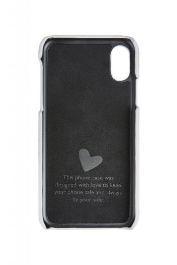 coque iphone argent 2