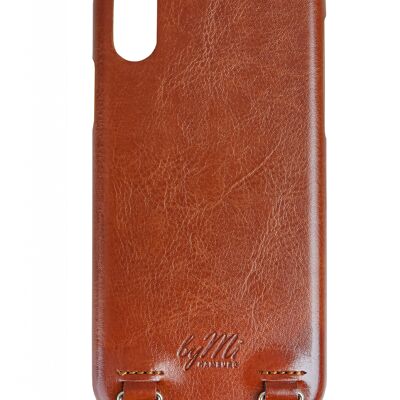 Custodia per iPhone cognac