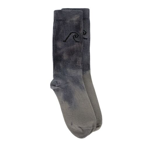 Chaussettes femme coton bio - Marinette Tie & Die bleu