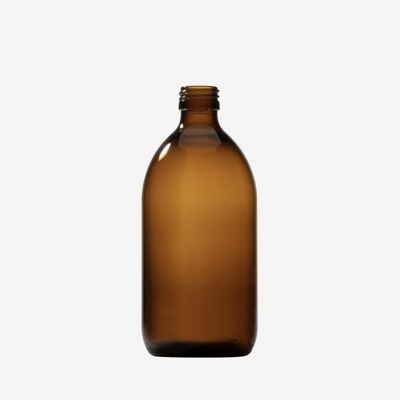 Amber glass 500 ml