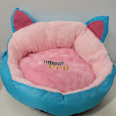 PILANO BED 40CM blue and pink