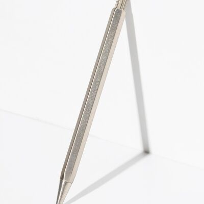 Vintage Pen | Silver - Octagon Design