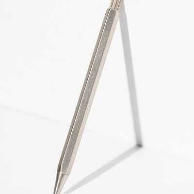 Jahrgang Stift | Silber - Achteck-Design