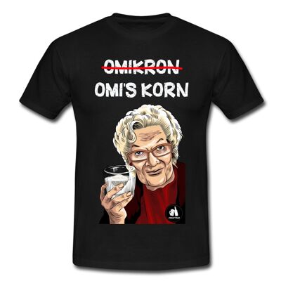 T-shirt Korn d'Omi - noir