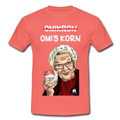 Maglietta Korn di Omi - corallo