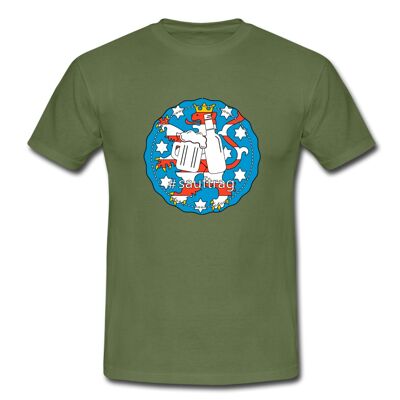 T-shirt SOrd Turingia - Verde militare