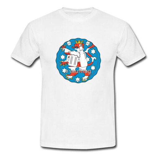 Sauftrag Thüringen T-Shirt - Weiß