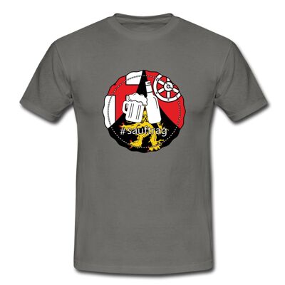 Sauftrag Rheinland-Pfalz T-Shirt - Graphit