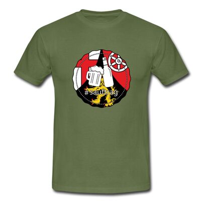 T-shirt SOrd Renania-Palatinato in verde militare